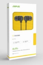 Jopus JO-K66 Buffo Universal 3.5mm Mikrofonlu Kulaklik Siyah Kulaklık - Görsel 3