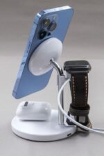 Simex Apple Wireless Dock SPS-05 Triplo 3 lü Sarj Cihazı - Görsel 2