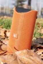 Jopus Leda Radyolu Bluetooth Hoparlör Turuncu Renk - Görsel 3