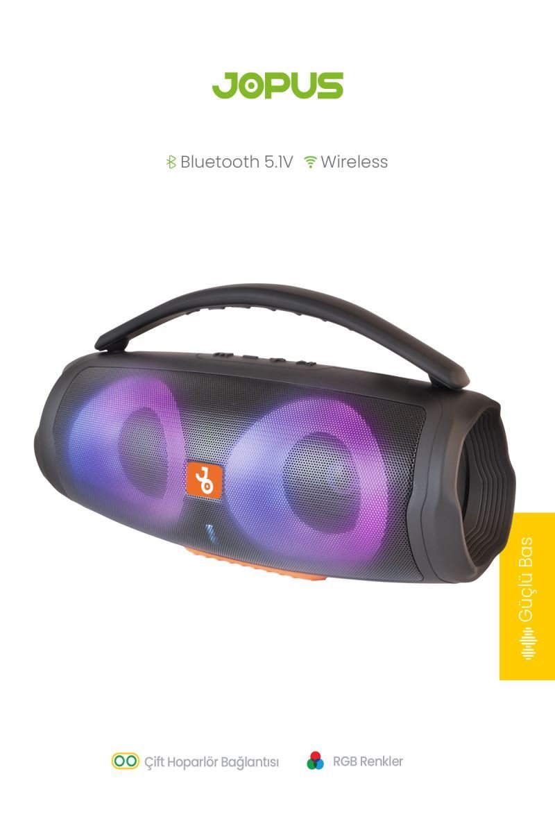 056777_4.jpg Jopus Major Bluetooth Hoparlör - Görsel 1