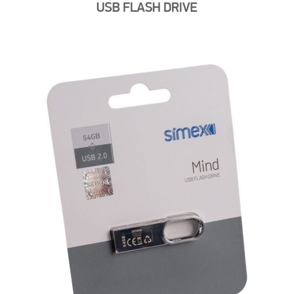 Simex SU-108 Mind 2.0 Metal 64GB USB Bellek