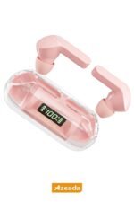 Azeada PD-BT123 TWS Bluetooth Kulaklık Pembe Renk - Görsel 5