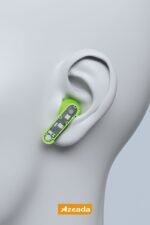 Azeada PD-BT122 TWS Bluetooth Kulaklık Yeşil Renk - Görsel 4