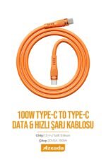 Azeada Type C AZ-B03a 2mt Sarj Kablosu - Görsel 4