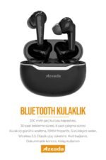 Azeada AZ-BT06 Bluetooth Kulaklık SİYAH