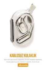 Azeada AZ-BT13 TWS Bluetooth Kulaklik Beyaz Renk