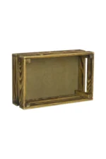 Wooden City Ahşap Dekoratif Çok Amaçlı Sandık Kasa / Raf – Doğal, Şık ve Çok Yönlü - Görsel 2