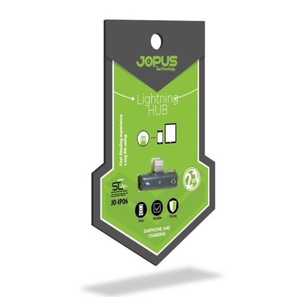 Jopus JO-IP06 iPhone 7 / 8 Sarj ve Kulaklik Çoklayici Sarj Çevirici Aparat