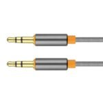 Jopus Jopus Universal 3.5mm JA-05 Convey 1 Metre AUX Kablosu FÜME - Görsel 3