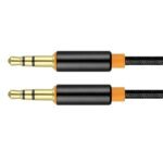 Jopus Jopus Universal 3.5mm JA-05 Convey 1 Metre AUX Kablosu SİYAH - Görsel 3