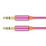 Jopus Jopus Universal 3.5mm JA-05 Convey 1 Metre AUX Kablosu PEMBE - Görsel 3